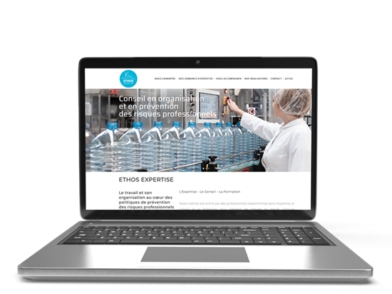 Refonte du site ETHOS EXPERTISE